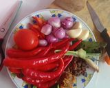 Foto langkah ke 2 dari resep Sambal bajak kacang tanah teri nasi.