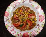 A picture of step 3 of Healthy Bajra Thalipith Pizza.