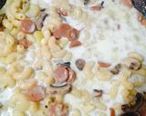Foto langkah ke 4 dari resep Mac n Cheese Mushroom.