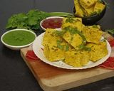 बेसन का ढोकला (besan ka dhokla recipe in hindi) रेसिपी चरण 8 फोटो