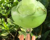 A picture of step 6 of Mint Slush.