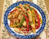 韓式醬油炒年糕/宮廷炒年糕(간장떡볶이/궁중떢볶이)(不辣的韓國炒年糕)的食譜步驟6照片