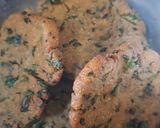 A picture of step 6 of Crispy Methi Tikki with Sorghum Flour.