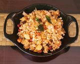 A picture of step 7 of Sabudana Khichdi.