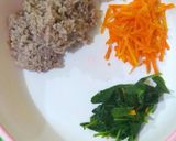 Foto langkah ke 2 dari resep Menu GTM (nasi sayur,gulung abon).