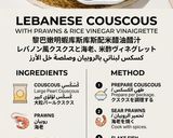 Foto del paso 7 de la receta: Cuscús Libanés con Langostinos, Caballa y Vinagreta de arroz