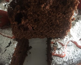 Foto del paso 5 de la receta: BUDÍN MUY HÚMEDO DE 🍫CHOCOLATE 🍫 Y 🍓FRUTILLAS 🍓