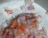 A picture of step 2 of Mini rice uttapam.