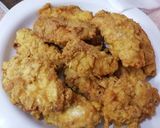 صورة لخطوة 2 من وصفة بروستد صدور دجاج على طريقتي 😋😋🍗🍗