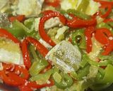 Foto del paso 5 de la receta: Patatas con bacalao con pimientos