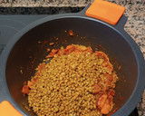 Foto del paso 2 de la receta: El Calentao (salteado de arroz con lentejas de bote)