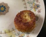 A picture of step 3 of Dahi ke Gullar.