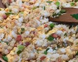 A picture of step 5 of Basic Japanese Fried Rice.