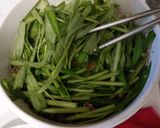 沙茶牛肉炒空心菜的食譜步驟3照片