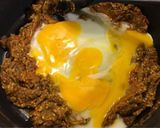 A picture of step 4 of Mirza Ghasemi (Mirza Qasemi)🍆🧄🥫🥚.