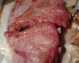 A picture of step 3 of Dill pickle ribs.