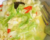 Foto langkah ke 3 dari resep Tahu sawi putih.