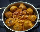 Foto del paso 2 de la receta: Albóndigas con Callos y Huevo escalfado