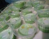 Foto langkah ke 4 dari resep Pudding lapis Pandan &Nangka.