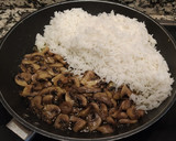Foto del paso 6 de la receta: Arroz a la cubana con champiñones