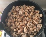 Pulykafalatok fokhagymás mártásban recept fázis 1 fotója