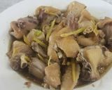 Hình bước làm 3 của món Gà hấp tương gừng