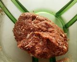 A picture of step 3 of Lotus biscoff biscuit truffle.