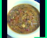 A picture of step 5 of Dal baati churma.