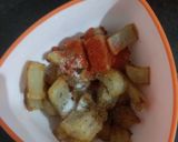 A picture of step 3 of Healthy and yummy sweet potatoes chaat.