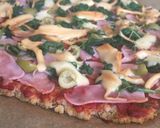 Karfiolpizza 🍕 recept fázis 7 fotója