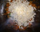 A picture of step 6 of Panner bhurji.