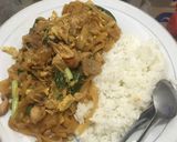 Foto langkah ke 6 dari resep Kwetiaw goreng ala chinese food.