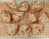 Foto langkah ke 20 dari resep Jinten Hitam Italian Herbs Chilli Cheese Sourdough Bread (Oven Tangkring).