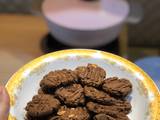Oat Choco Almond Cookies Teflon (takaran sendok, tanpa oven, tanpa mixer)
