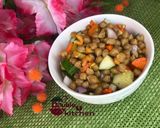 A picture of step 3 of Chic pea salad.