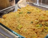 Vöröslencsés rakott karfiol (vegán) recept fázis 4 fotója
