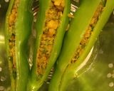 ભરેલા મરચા(Stuffed Chilli recipe in Gujarati) રેસીપી સ્ટેપ2ફોટો