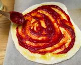 A picture of step 8 of Quick Pizza Dough.