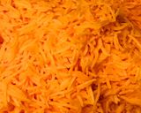 A picture of step 2 of Orange colour rice.