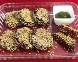 A picture of step 12 of Beetroot Carrot Tikki.