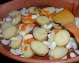 Foto del paso 8 de la receta: Pez ángel a la cerveza con mix de verduras para el Viernes Santo