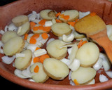Foto del paso 8 de la receta: Pez ángel a la cerveza con mix de verduras para el Viernes Santo