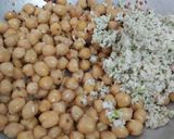 A picture of step 5 of Kondakadalai Sundal for Ganesha-Chaturthi Fasting Prasadams.
