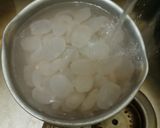 Foto langkah ke 2 dari resep Kolang-Kaling bunga telang.