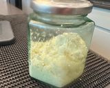 A picture of step 5 of Perfect Horseradish Sauce -if you spend all that money on steak and smoked salmon why Store bought ?.