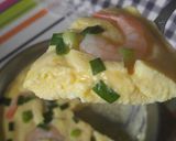 Foto langkah ke 3 dari resep Steam egg with prawn.