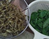 Foto langkah ke 2 dari resep Nasi Bakar Teri dan Sambal.