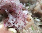 Hình bước làm 1 của món Chả cá thát lát thúc thì là chấm nước mắm me