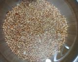A picture of step 1 of Chole ki sabji.