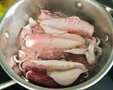 Hình bước làm 4 của món Gỏi mực